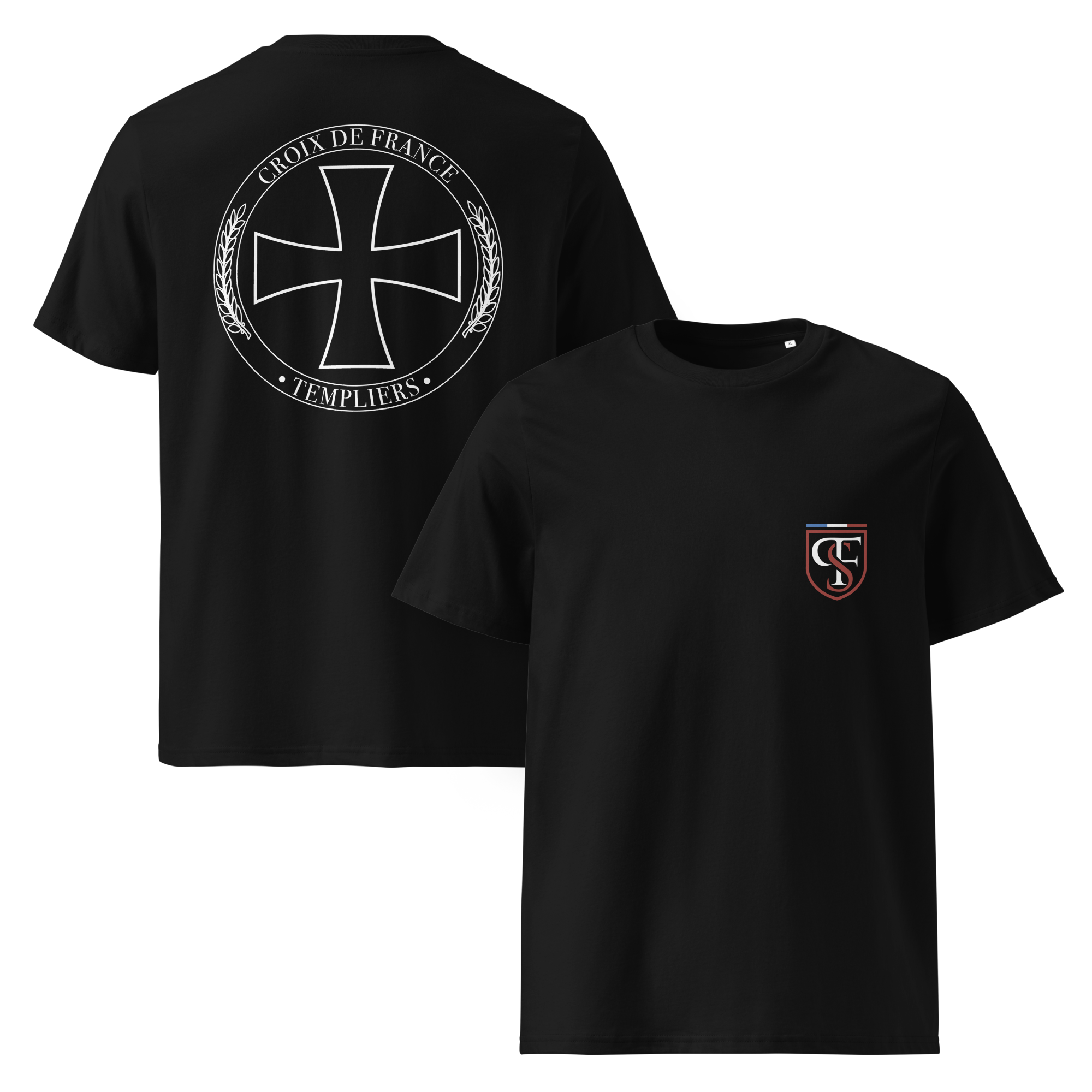 T-shirt Croix de France (TEMPLIERS)