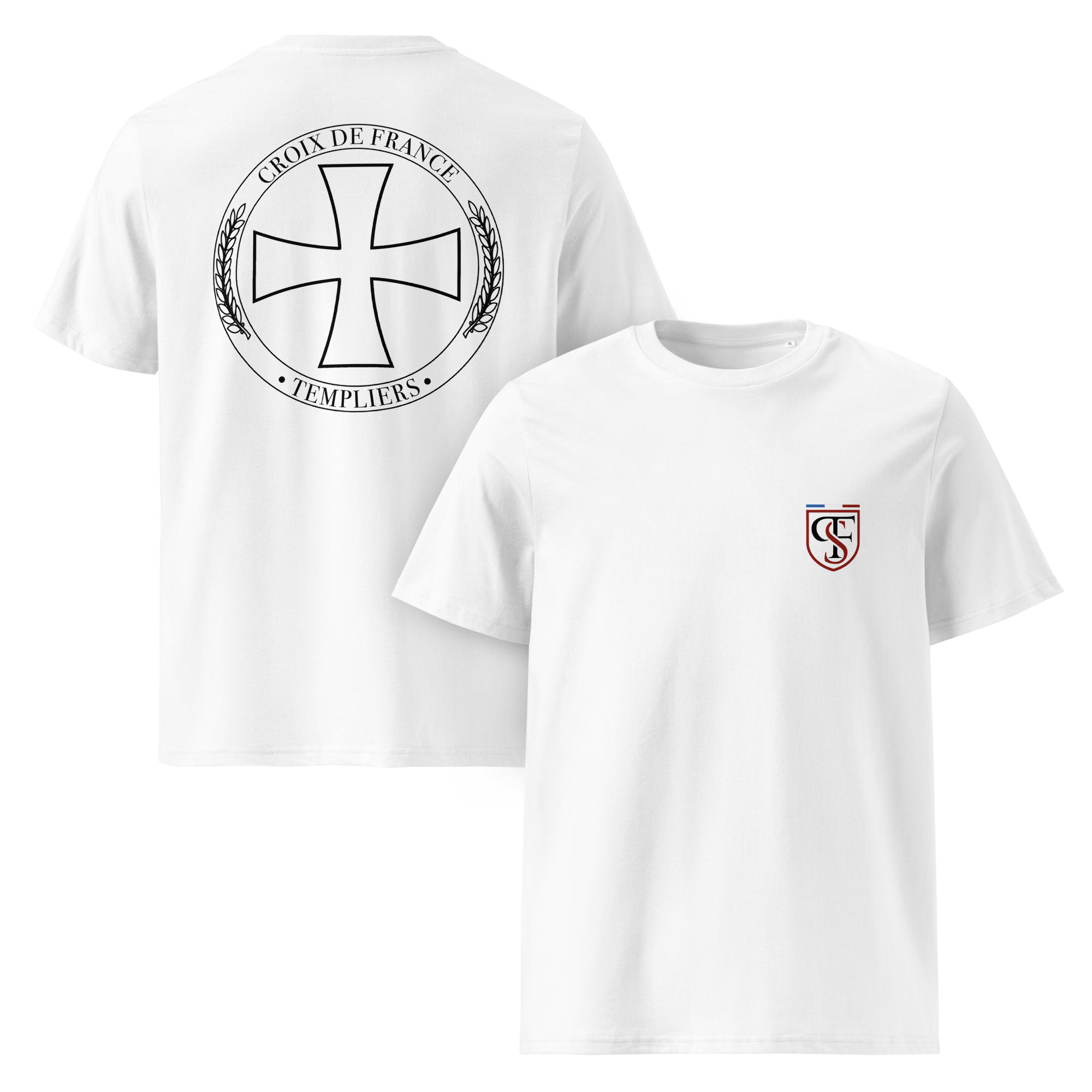 T-shirt Croix de France (TEMPLIERS)