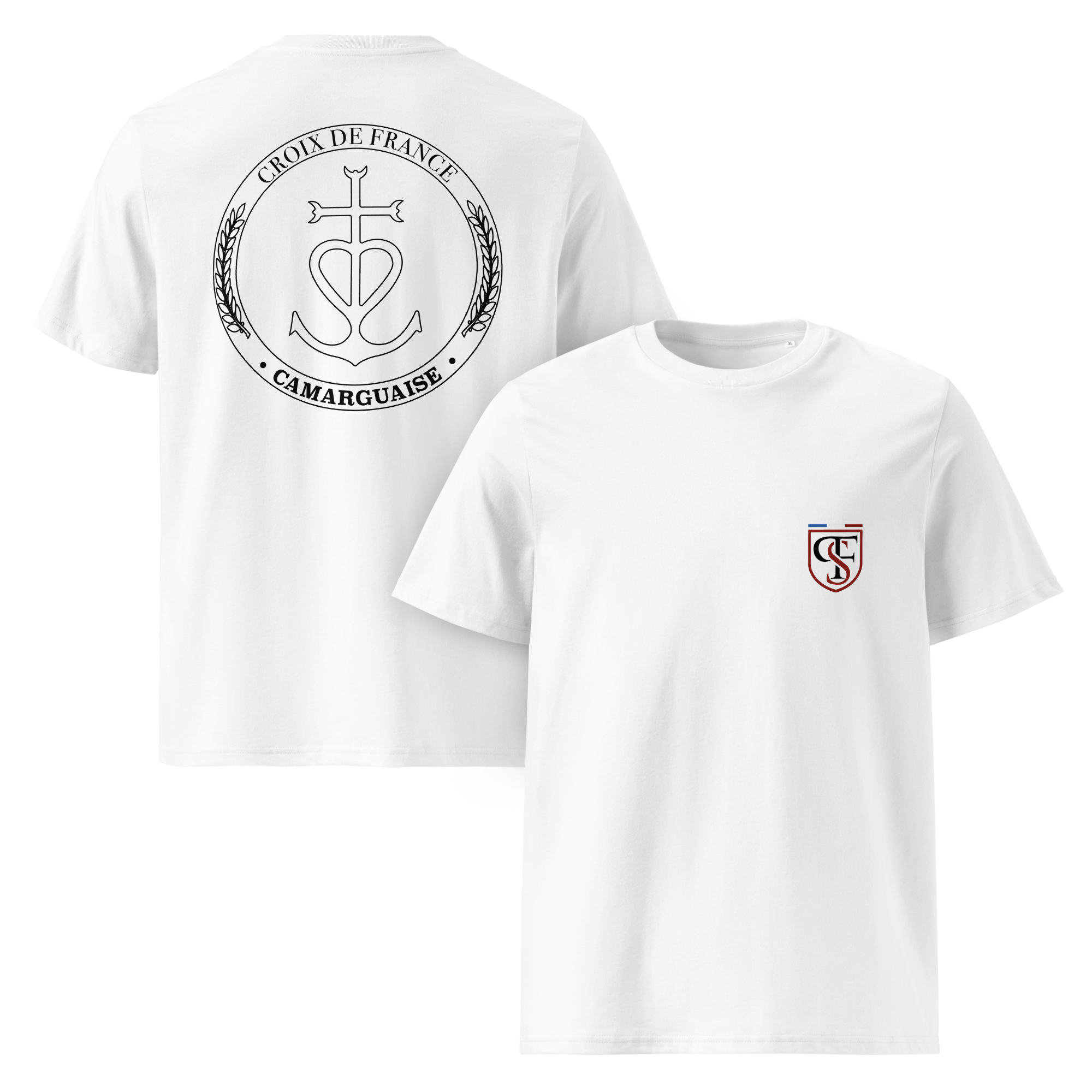 T-shirt Croix de France (CAMARGUAISE)